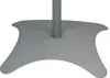 2x Lautsprecherständer 68-110 CM Boxenständer Silber Neu Produktbild-Vorschau 3