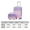 Ensemble de valises à roulettes PC 2 pièces 14"/20" avec Voir les images du produit 2