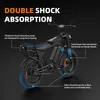 Vélo électrique X5 tout-terrain, pneus larges, 48V 15Ah, Voir les images du produit 12