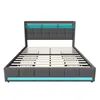 Cama tapizada INONEFT de 180x200 cm con 4 cajones, cama Vista previa de la imagen del producto 10