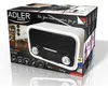 Adler AD 1185, Tragbar, FM, LCD, Mikro-USB, USB Typ-A, Produktbild-Vorschau 10