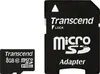 Transcend microSDHC          8GB Class 10 + SD-Adapter Produktbild-Vorschau 4
