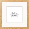 Cornice FRAMAI® 30x30 cm in colore rovere - con Anteprima dell’immagine prodotto 1