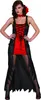 Costume da donna vampiro Halloween nero-rosso - M/L Anteprima dell’immagine prodotto 4