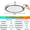 YARDIN Led Deckenleuchte Dimmbar mit Fernbedienung 60W RGB Produktbild-Vorschau 2