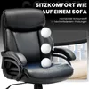 Fauteuil de direction COLAMY en similicuir, chaise de Voir les images du produit 8
