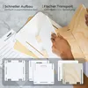 Zusammensteckbare Holzbox 32 cm Weiß Aufbewahrungsbox passend für Kallax und Expedit 4 Stück Produktbild-Vorschau