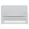 Výsuvná válenda bílá masivní borovice 2 x (90 x 200) cm Náhled obrázku produktu 8