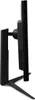 Side view of a black computer monitor on a stand. Produktbild-Vorschau