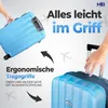 Reisekoffer 1052 Reisetasche Koffer Handgepäck Tasche Produktbild-Vorschau 6