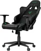 A black gaming chair with green accents and branding. Podgląd zdjęcia produktu