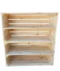 Holzkiste 67x37x28 cm mit Zwischenbrett 2er Set - Weinkiste Produktbild-Vorschau 1