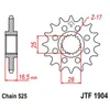 Ritzel 17Z  |  525 Feinverz. Innen Ø 25/28 Produktbild-Vorschau 2