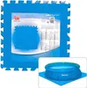 A collage showing blue interlocking foam mats and a small inflatable pool on a mat. Anteprima dell’immagine prodotto