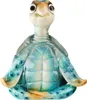 Gilde Figur, Schildkröte, "Entspannung", Poly, blau, L. 8.5 Voir les images du produit 3