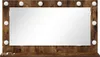 vidaXL Waschtischspiegel Räuchereiche 80 x 45 x 18 cm Produktbild-Vorschau 4