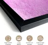 MuchoWow® MuchoWow® Gerahmtes Poster Fernsehen - Lila - Produktbild-Vorschau 3