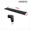 AREBOS Solarheizung 300x66 cm | Pool Solarkollektor mit Produktbild-Vorschau 3