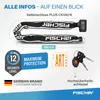 FISCHER Ketten-Fahrradschloss PROTEC PLUS+ CK100 Produktbild-Vorschau 17