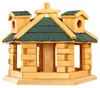 Vogelfutterhaus Vogelhaus mit Futtersilo aus Fichtenholz, Produktbild-Vorschau 1