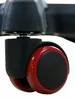 Poltrona da gaming rosso e nero con cuscino HR-RED Anteprima dell’immagine prodotto 12