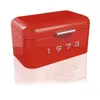Brotkasten Brotaufbewahrungsbox Brotbox "Retro" aus Metall Produktbild-Vorschau 2