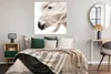 MuchoWow® Poster Pferd - Mähne - Weiß 100x100 cm - Produktbild-Vorschau 4