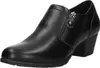 Slipper/Kletthalbschuh 25-50mm Absatz HE-722-BK Produktbild-Vorschau 1