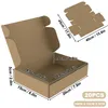XMTECH Versandkartons Faltkartons 20 × 15 × 5 cm, Flache Produktbild-Vorschau 2