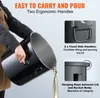 SucceBuy Seau à graisse pour friteuse, 10 gallons de Voir les images du produit 5