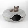 Katzentunnel Katzenhöhle Katzenbett Spielhöhle Grau Produktbild-Vorschau 6
