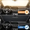 Sonnenschutz Auto Frontscheibe 142×80cm, Auto Sonnenschutz Produktbild-Vorschau 4