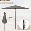 WOLTU Sonnenschirm, Strandschirm UV-beständig, 45° Produktbild-Vorschau 5