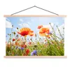 MuchoWow® Textilposter Blumen - Mohn - Frühling - Natur - Produktbild-Vorschau 1