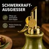 Keramik Ölspender 700 ml mit Gold Ausgießer, Produktbild-Vorschau 6