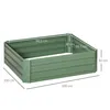Outsunny Hochbeet Set, 2-TLG. Gartenbeet, Pflanzkasten, Produktbild-Vorschau 3