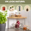 bremermann Etagère d'angle en bambou avec acier inoxydable Voir les images du produit 2