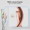 hb-digital Verlegekabel 50m CAT 8 Duplex Installationskabel Produktbild-Vorschau 4