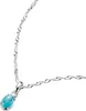 Pendentif charm en argent avec pierre de naissance du mois Voir les images du produit 8