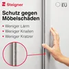 STEIGNER Bürstendichtung Schiebetür Kleiderschrank 4,8x4mm Produktbild-Vorschau 2