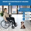 Fauteuil roulant Mobiclinic pliable et léger, à propulsion Voir les images du produit 3