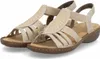 Rieker Damen Schlüpf Sandale mit Stretchriemen beige Produktbild-Vorschau 25