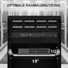 Extralink Fachboden 19 Zoll 1U 250mm für Wandschrank Produktbild-Vorschau 4