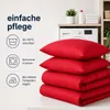 Komfortec Premium Bettwäsche 135x200 cm Bettbezug + 40x80 Produktbild-Vorschau 8