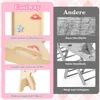 COSTWAY Klettergerüst Indoor 4er Set, klappabre Produktbild-Vorschau 9