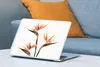 MuchoWow® Laptop Aufkleber Sticker Cover Blumen - Orange - Produktbild-Vorschau 4