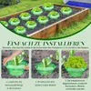 20 Stück Schneckenschutzring Set, Achtzackige Produktbild-Vorschau 4