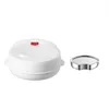 14×25 cm Mikrowellen Dampfgarer, Dampfgarer Topf aus Produktbild-Vorschau 2