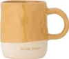 Bloomingville Tasse NEO jaune SLOW DOWN Tasse à café Tasse Voir les images du produit 1