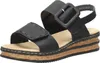 Rieker Damen Sandale Sandalette Slingback Keilabsatz Produktbild-Vorschau 93